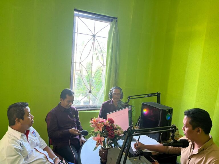 DPD Perbarindo Bali Talk Show di Radio Bokashi Raya, Edukasi Literasi Keungan BPR-BPRS