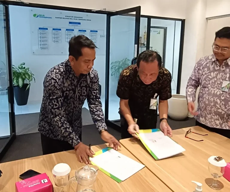 PERBARINDO Bali dan BPJS Ketenagakerjaan Banuspa Perkuat Perlindungan Nasabah BPR